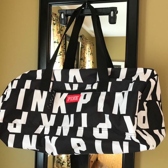 pink brand travel bag